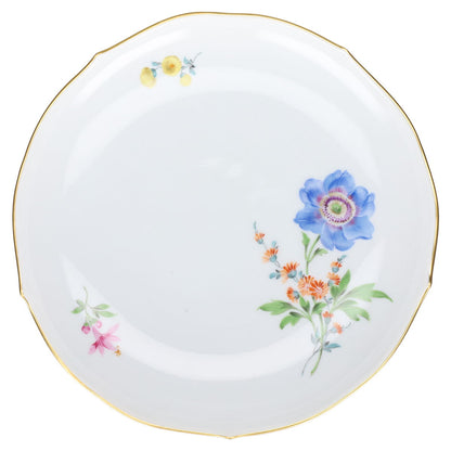 Suppentasse  mit Untertasse blaue Blume