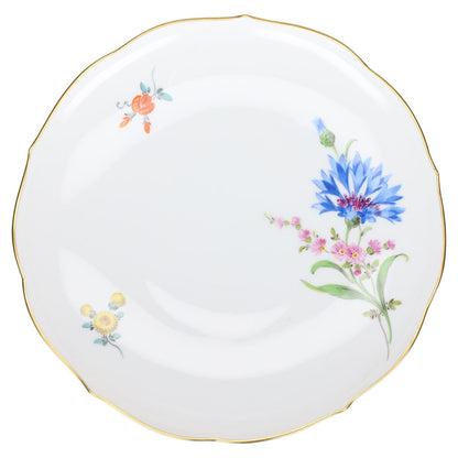 Suppentasse mit Untertasse Aster blau