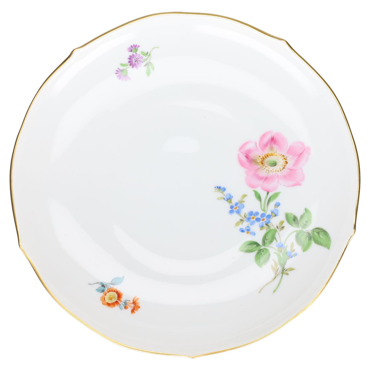 Suppentasse mit Untertasse Wildrose
