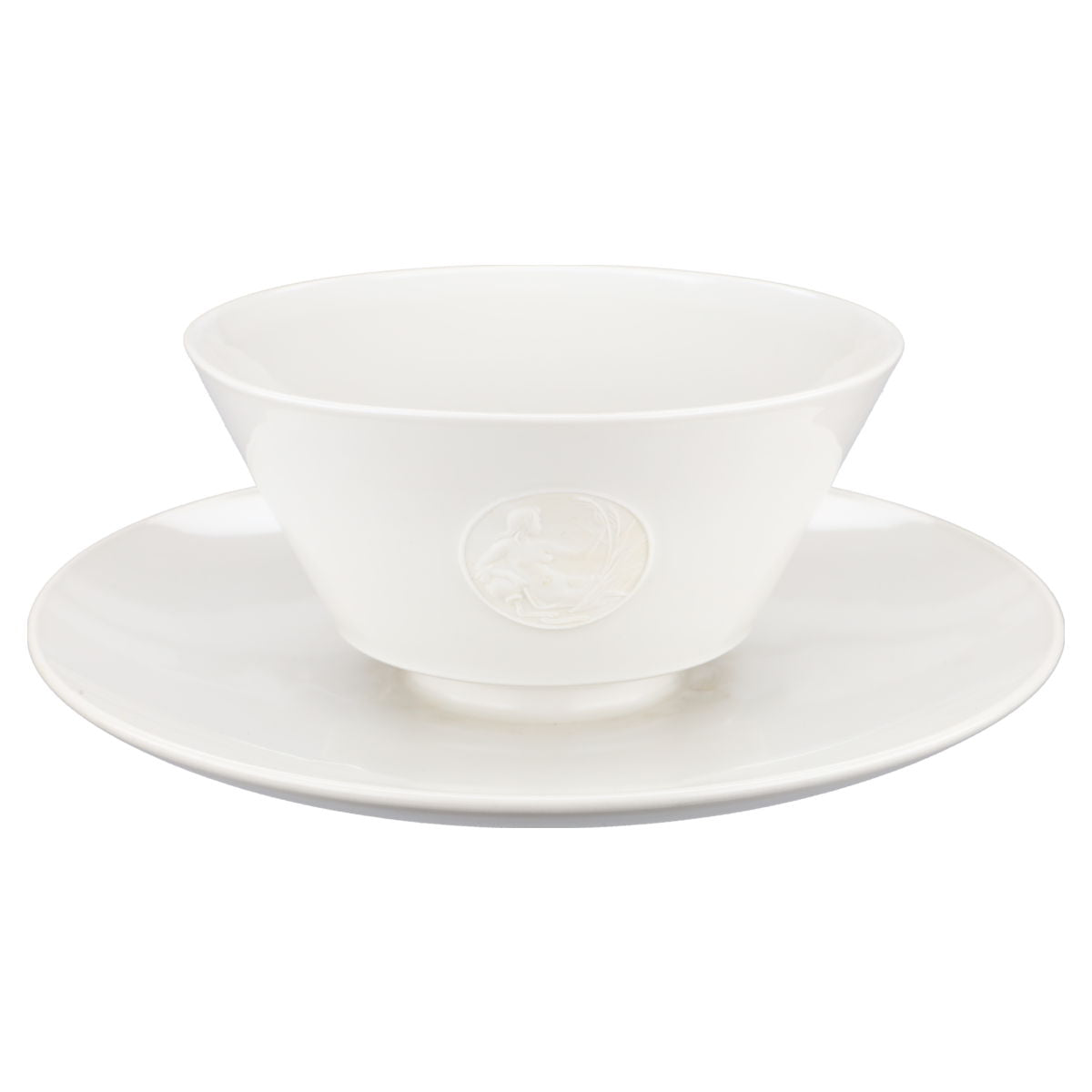 Sauciere mit Teller einteilig Quellnymphe