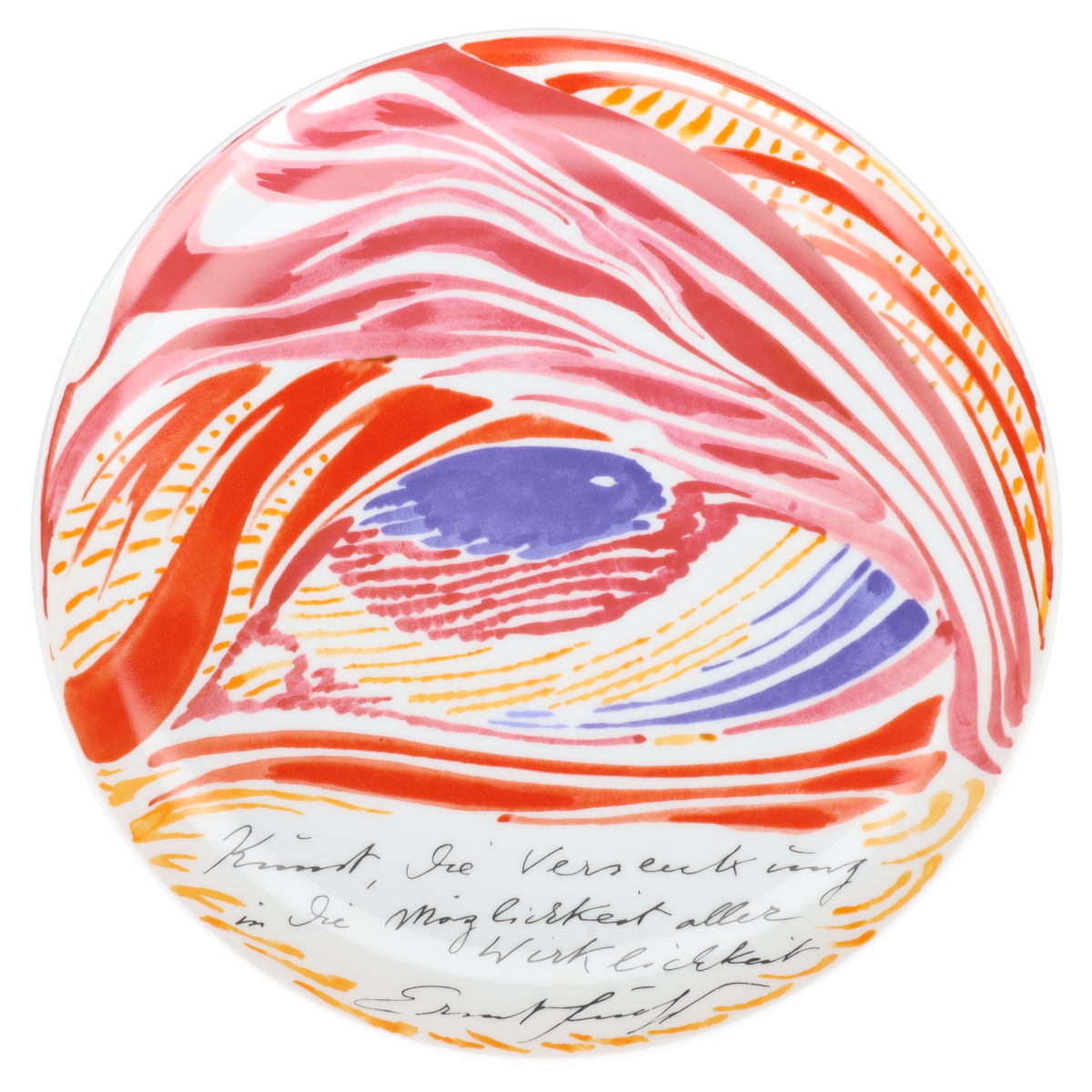 Sammelteller Ernst Fuchs Nr.17 Kunst, die Versenkung... Auflage 4782/5000