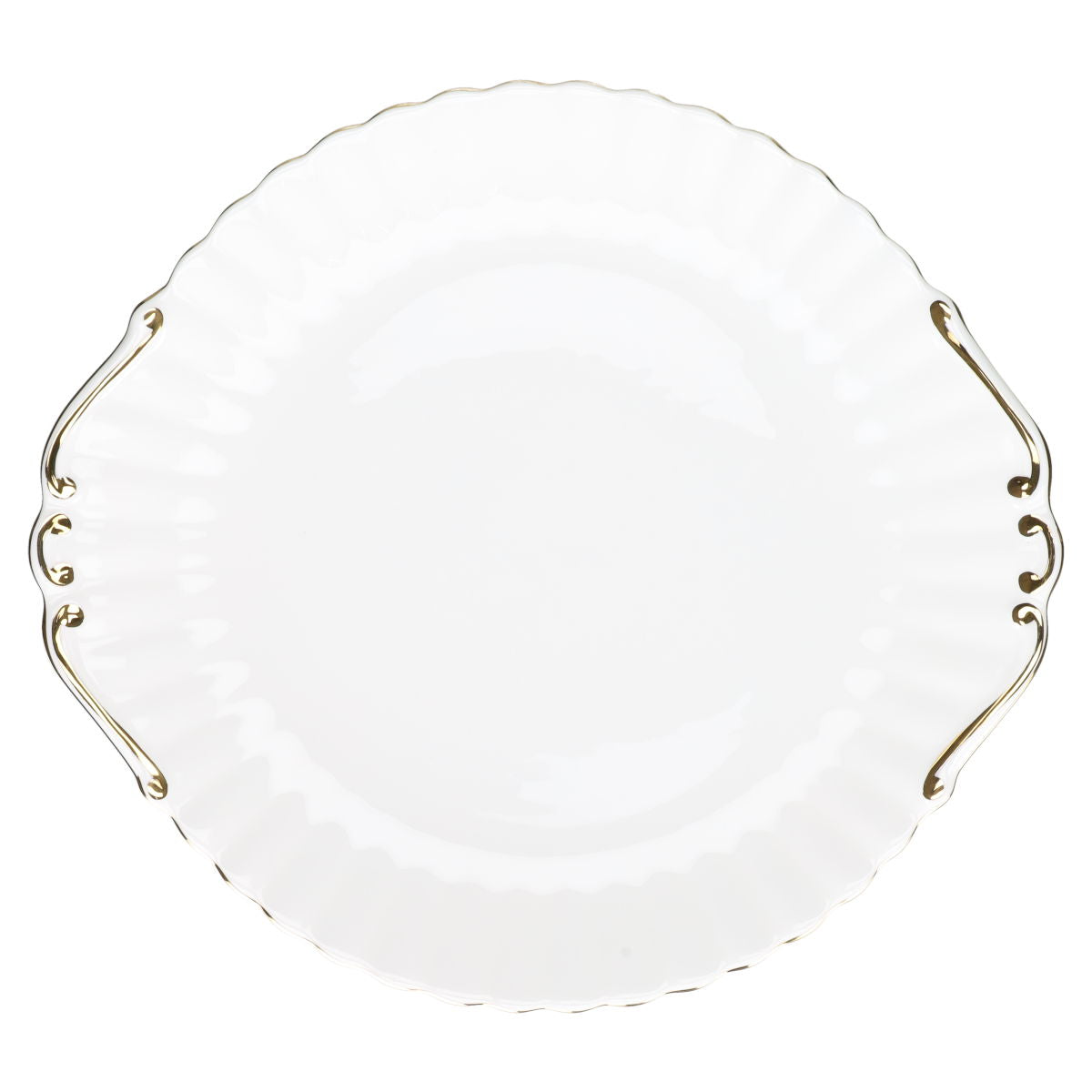 Kuchenplatte mit Griffen klein Gebäckteller