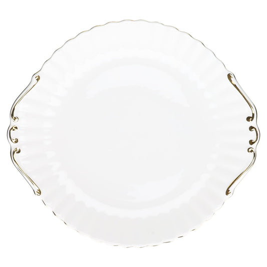 Kuchenplatte mit Griffen klein Gebäckteller