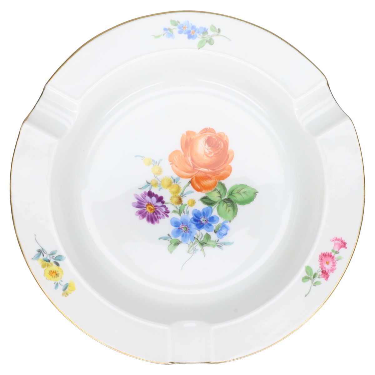 Aschenbecher Motiv Blumenbouquet II.W