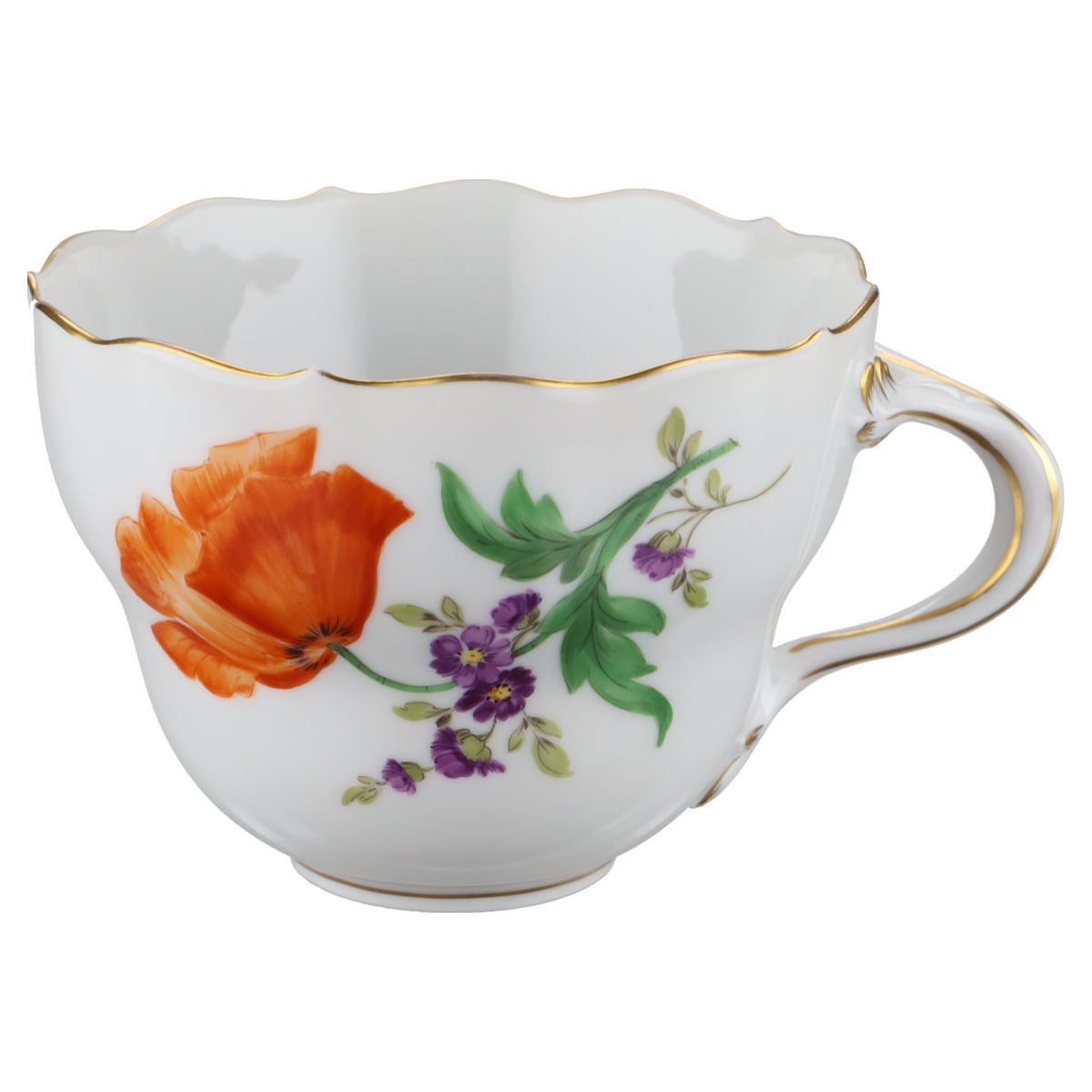 Kaffeetasse Kapuzinerkresse geschlossen
