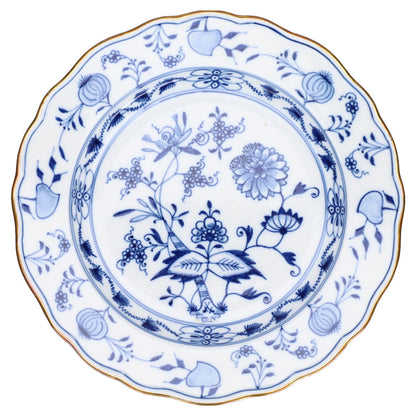 Kuchenteller groß/Frühstücksteller mit Goldrand