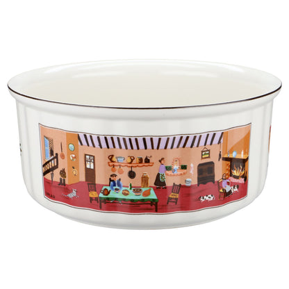 Auflaufform mittelgroß Dekor Küche