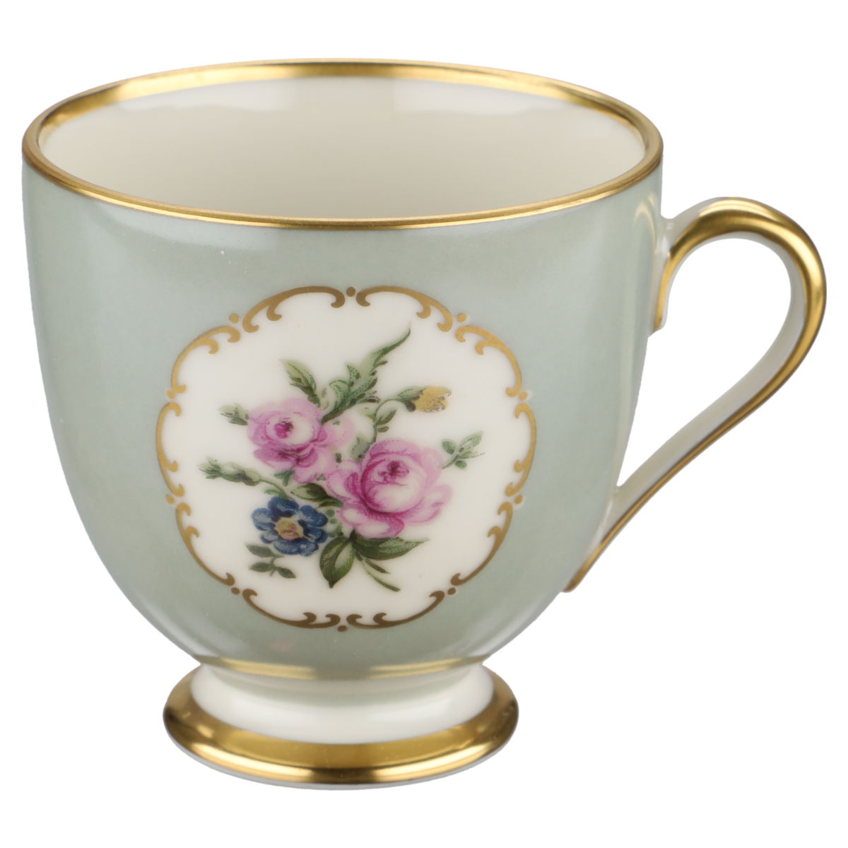 Mokkatasse mit Untere Dekor Mint