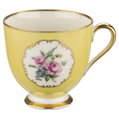 Mokkatasse mit Untere gelb