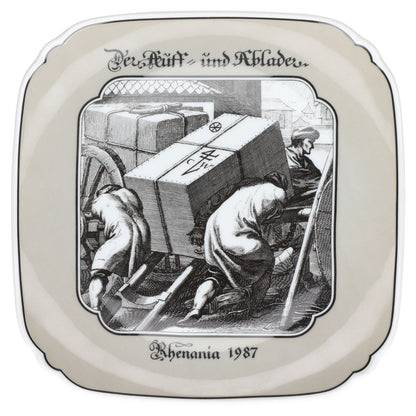 Wandteller Der Auff- und Ablader 1987
