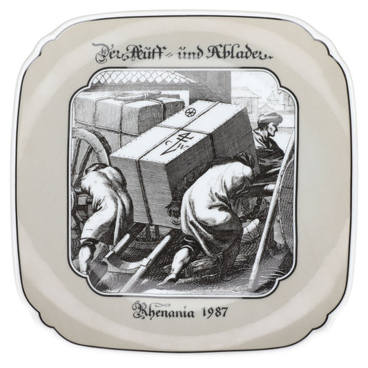 Wandteller Der Auff- und Ablader 1987