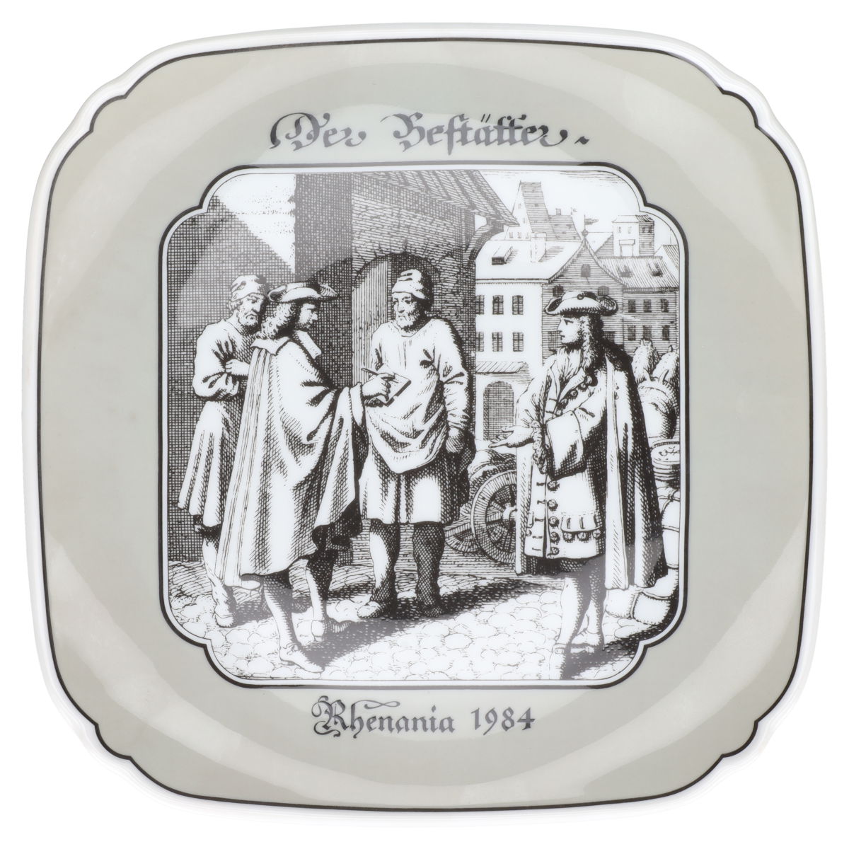 Wandteller Der Hestätter 1984