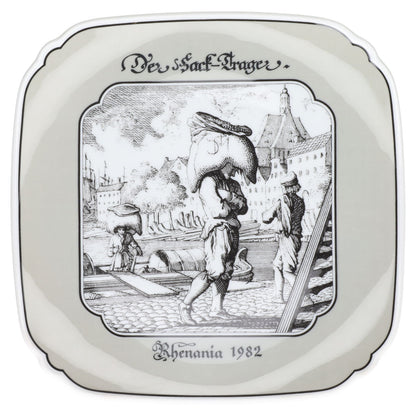 Wandteller Der Sackträger 1982