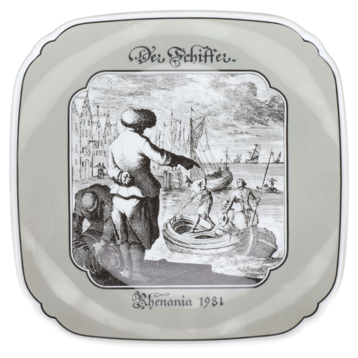 Wandteller Der Schiffer 1981