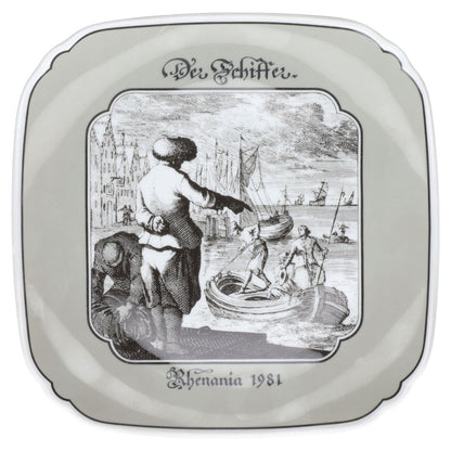 Wandteller Der Schiffer 1981