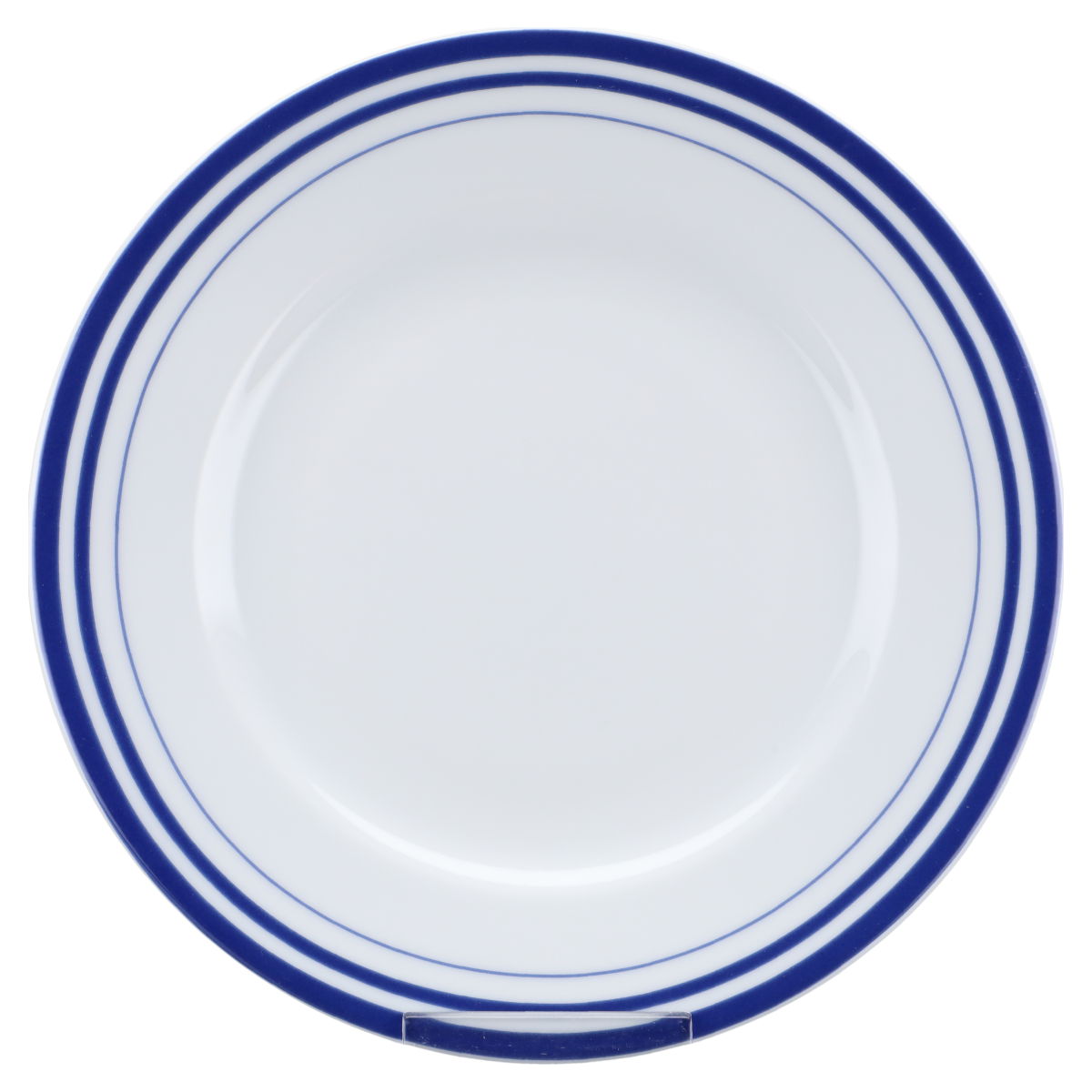 Kuchenteller - Blaue Ringe