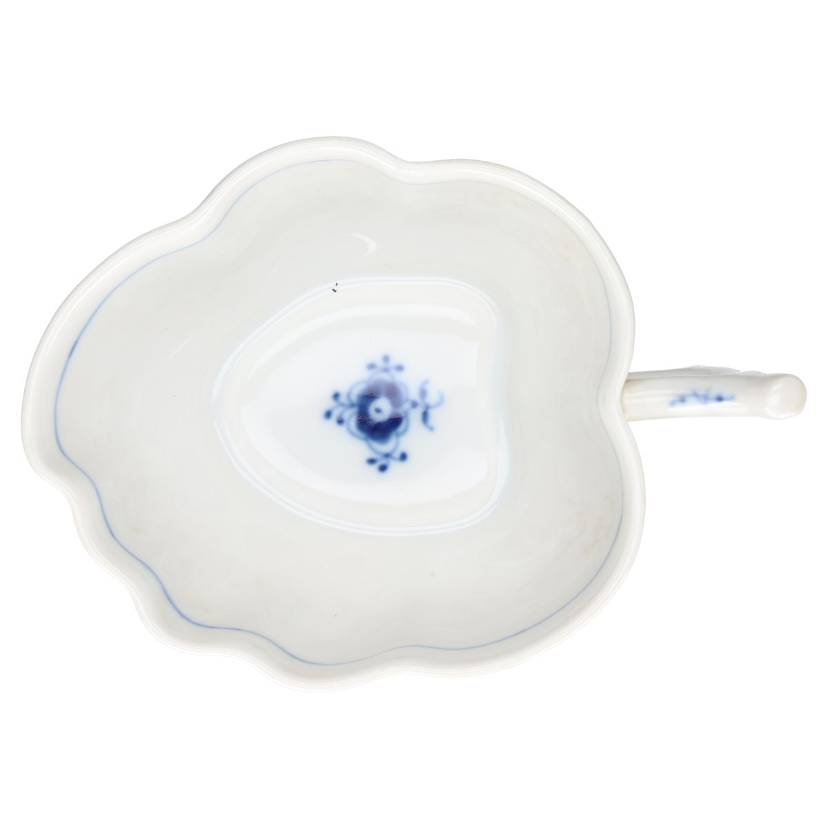 Blattschale Konfektschale mit Griff Modell 150