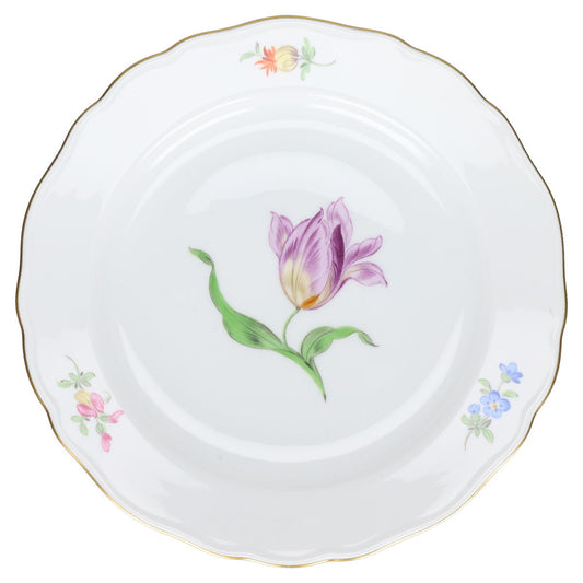 Kuchenteller klein lila Tulpe