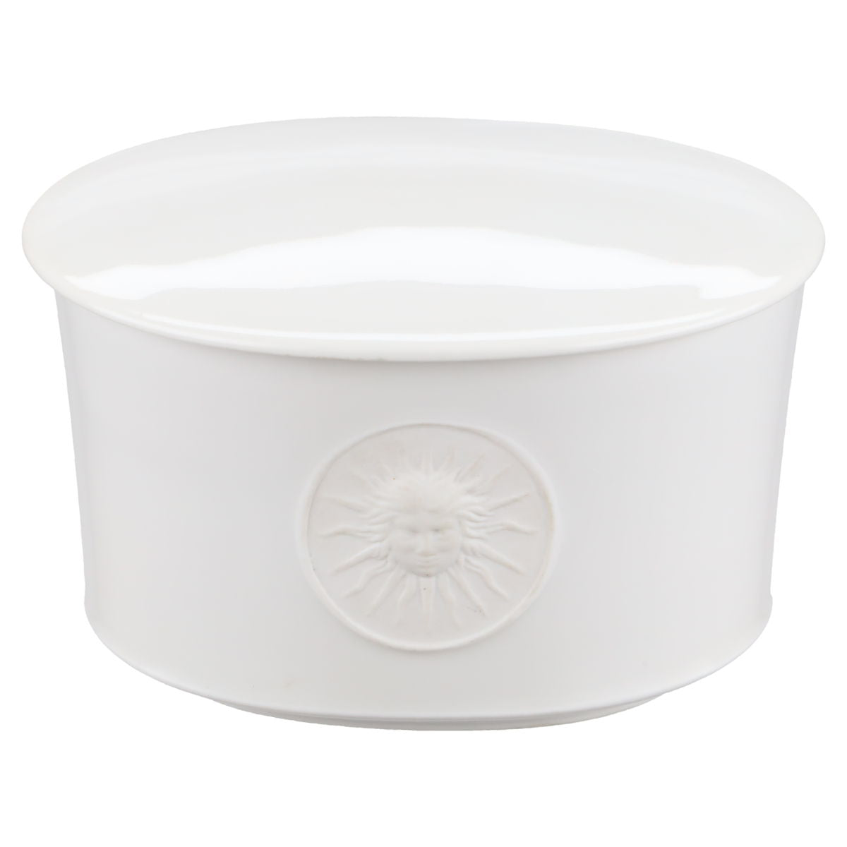 Zuckerdose oval - Sonne