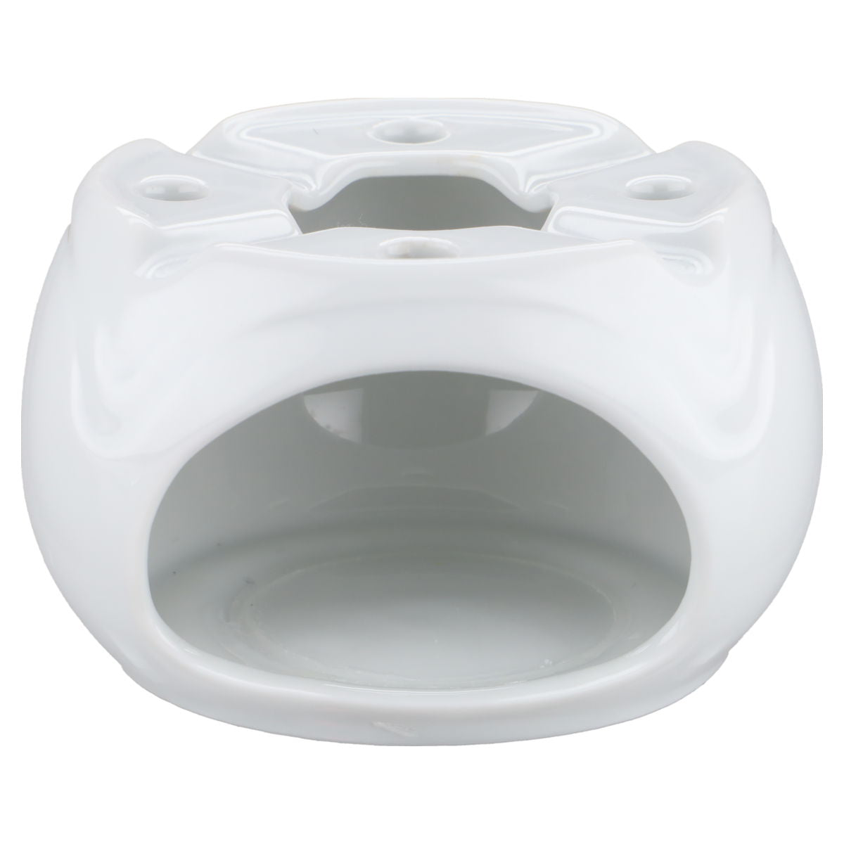 Buttersauciere mit Stövchen 3 teilig