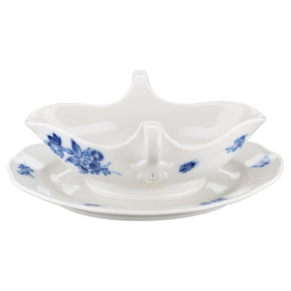 Sauciere mit Teller einteilig