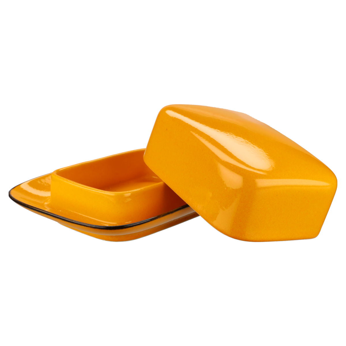 Butterdose eckig