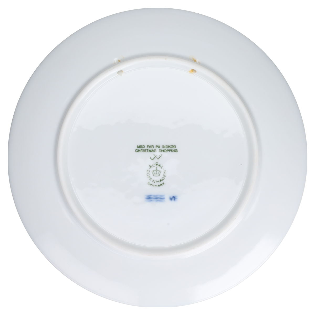 Weihnachtsteller 1994 Christmas Shopping