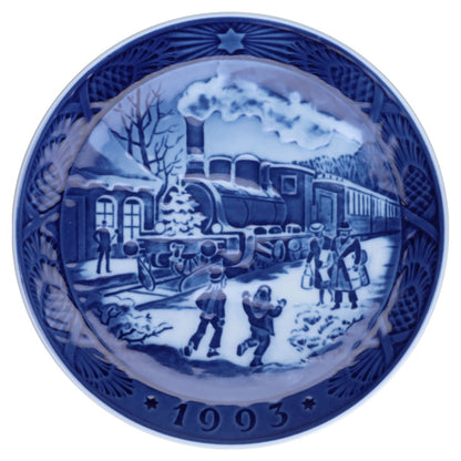 Weihnachtsteller 1993 Christmas Guests