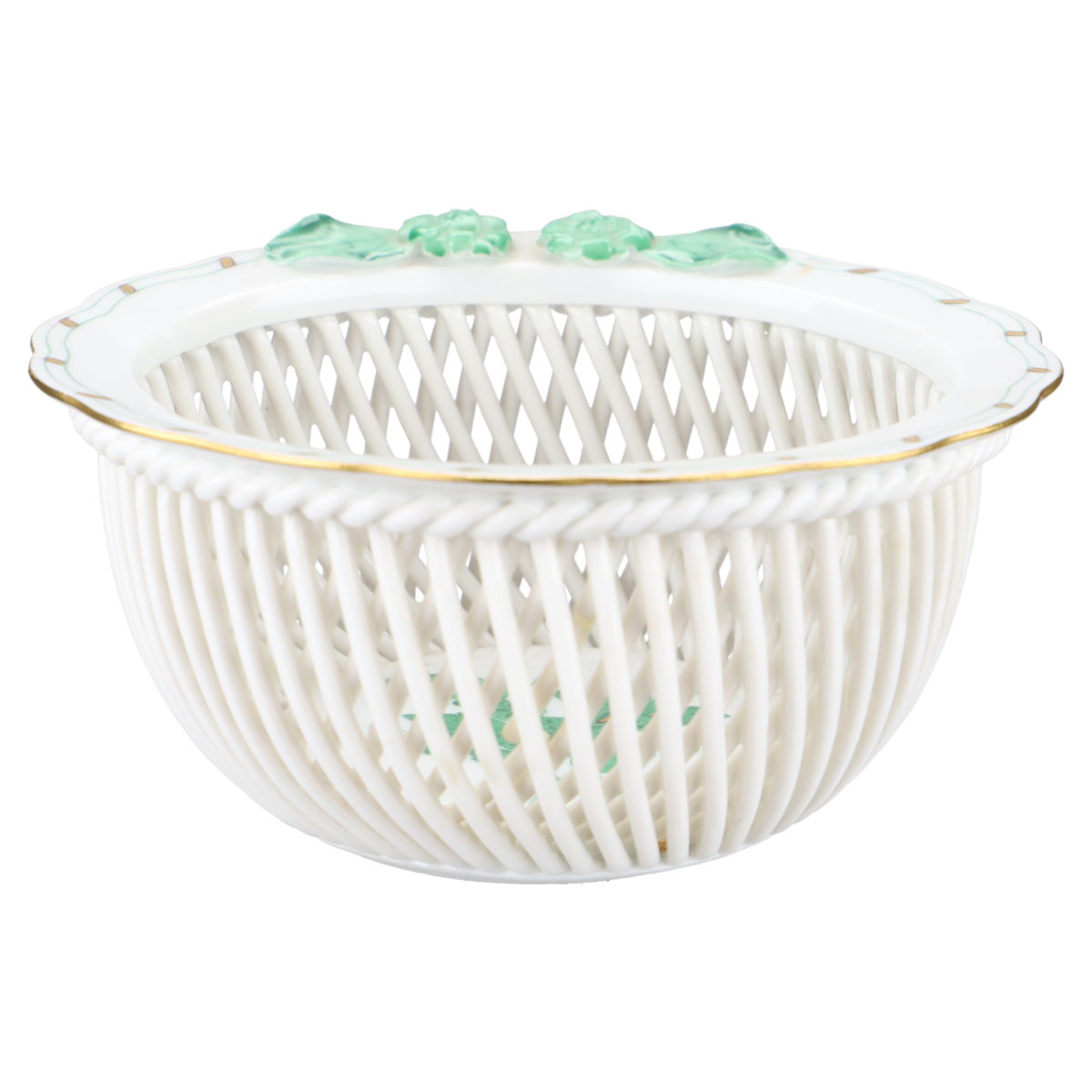 Schale mit Korbgeflecht mini hohe Form Modell 7376