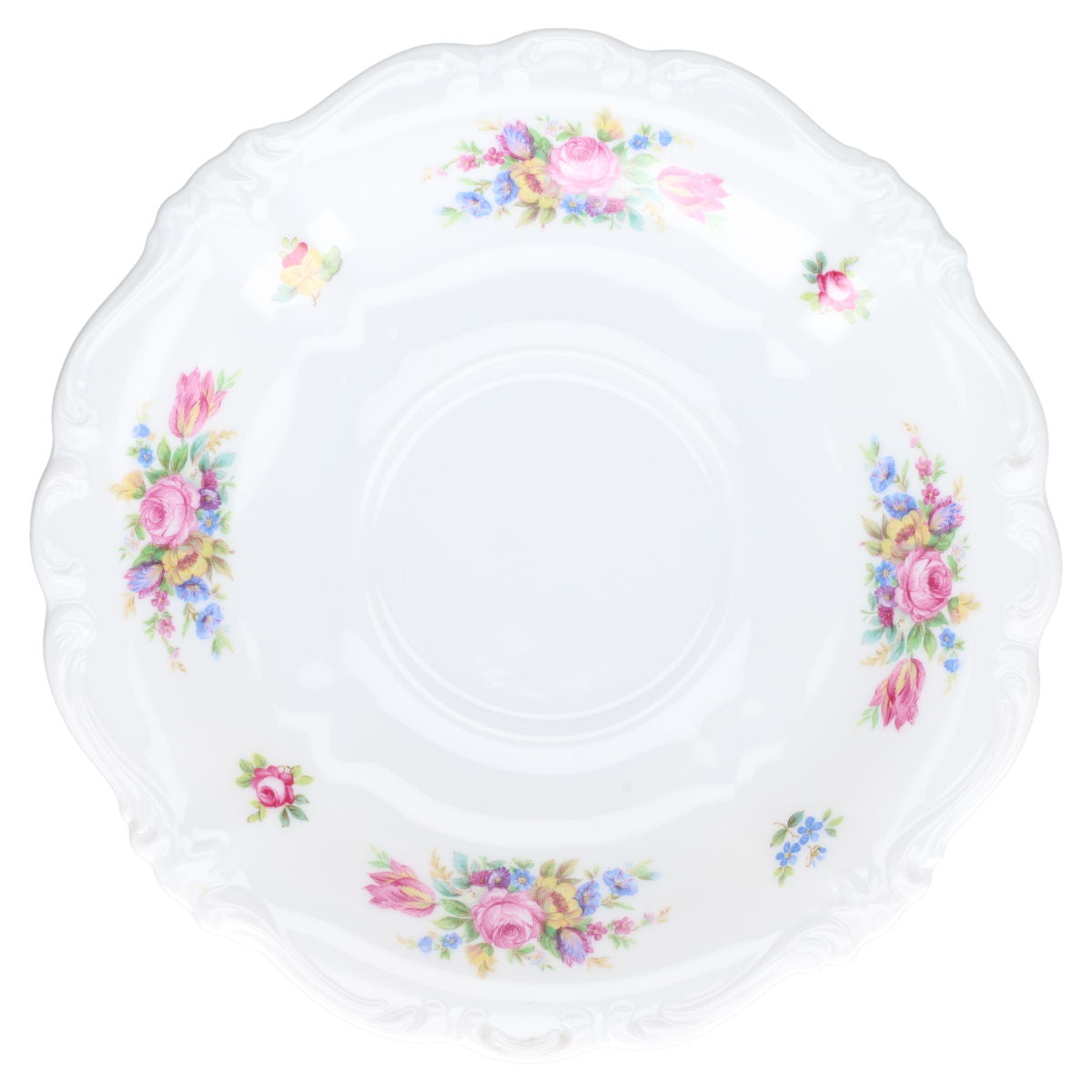 Untertasse für Kaffee ohne Goldrand