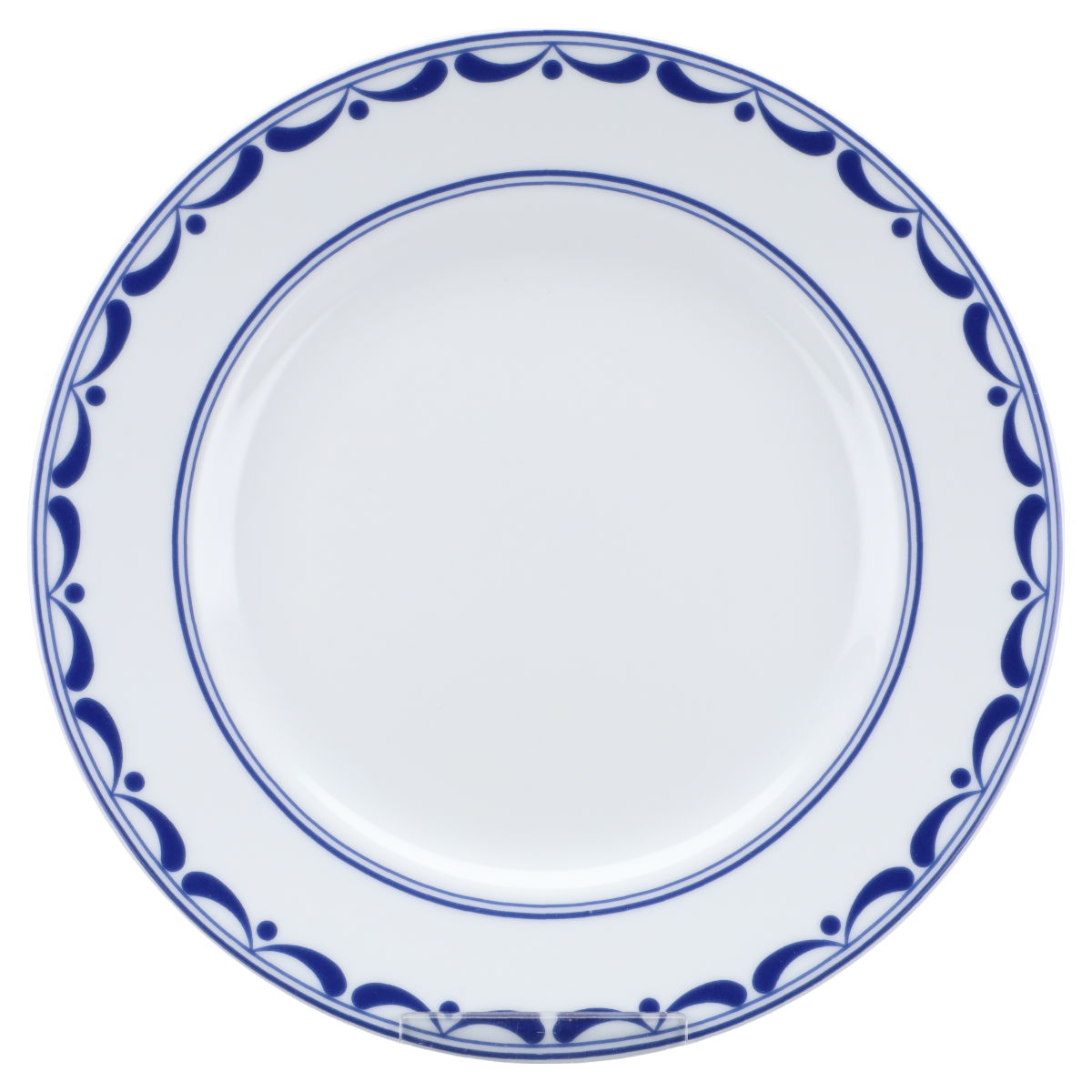 Kuchenteller Blaue Girlande