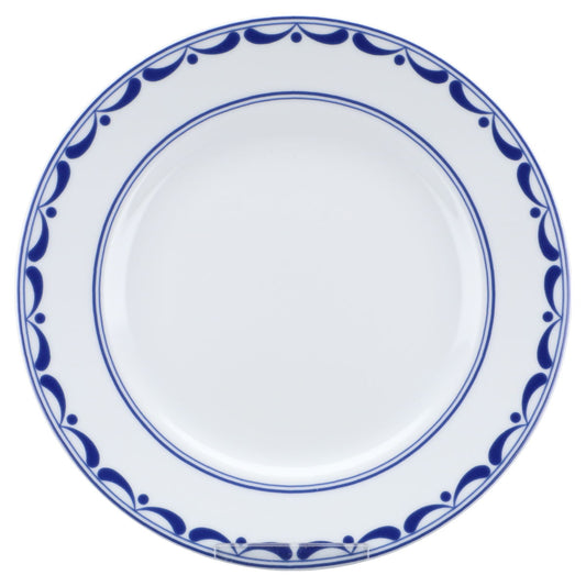 Kuchenteller Blaue Girlande