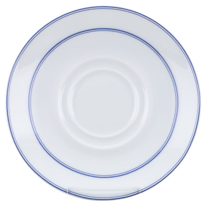 Untertasse für Kaffee / Tee Blaue Ringe