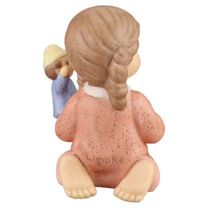 Mädchen mit Handpuppe