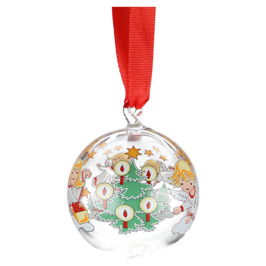 Kristall Kugel klein - Engel