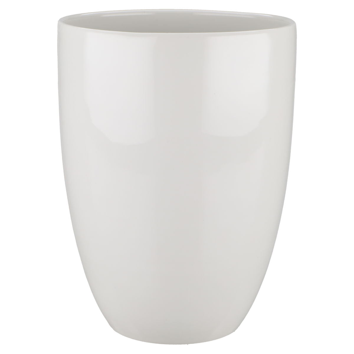 Vase Bechervase Boden unlasiert 2 Schleifstriche