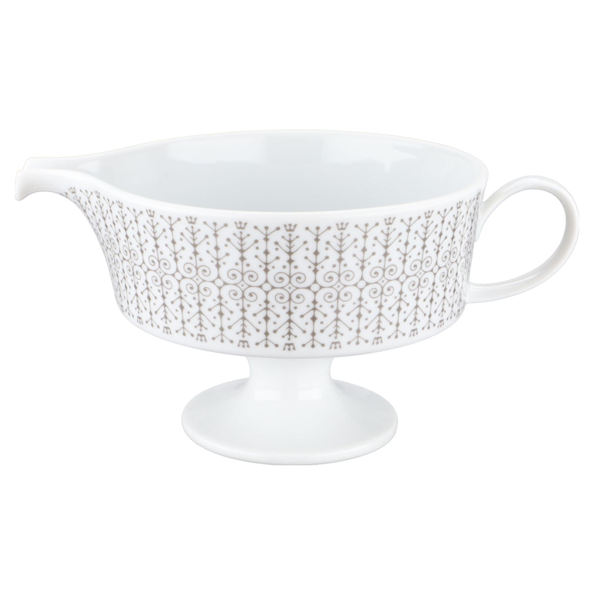 Sauciere mit Teller 2-teilig