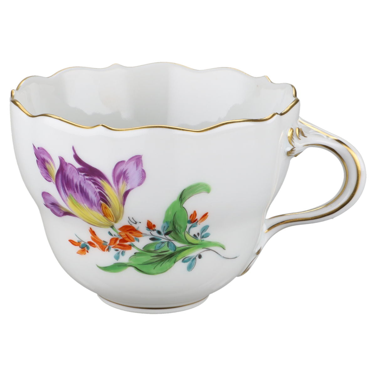 Kaffeetasse mit Untere Tulpe Lila