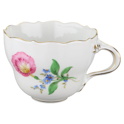 Kaffeetasse mit Untere Prunkwinde rosa