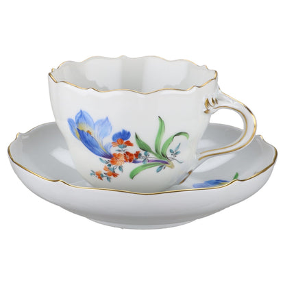 Kaffeetasse mit Untere Krokus Blau
