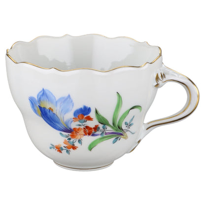 Kaffeetasse mit Untere Krokus Blau