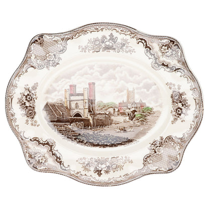 Fleischplatte L 34 cm Canterbury Castle