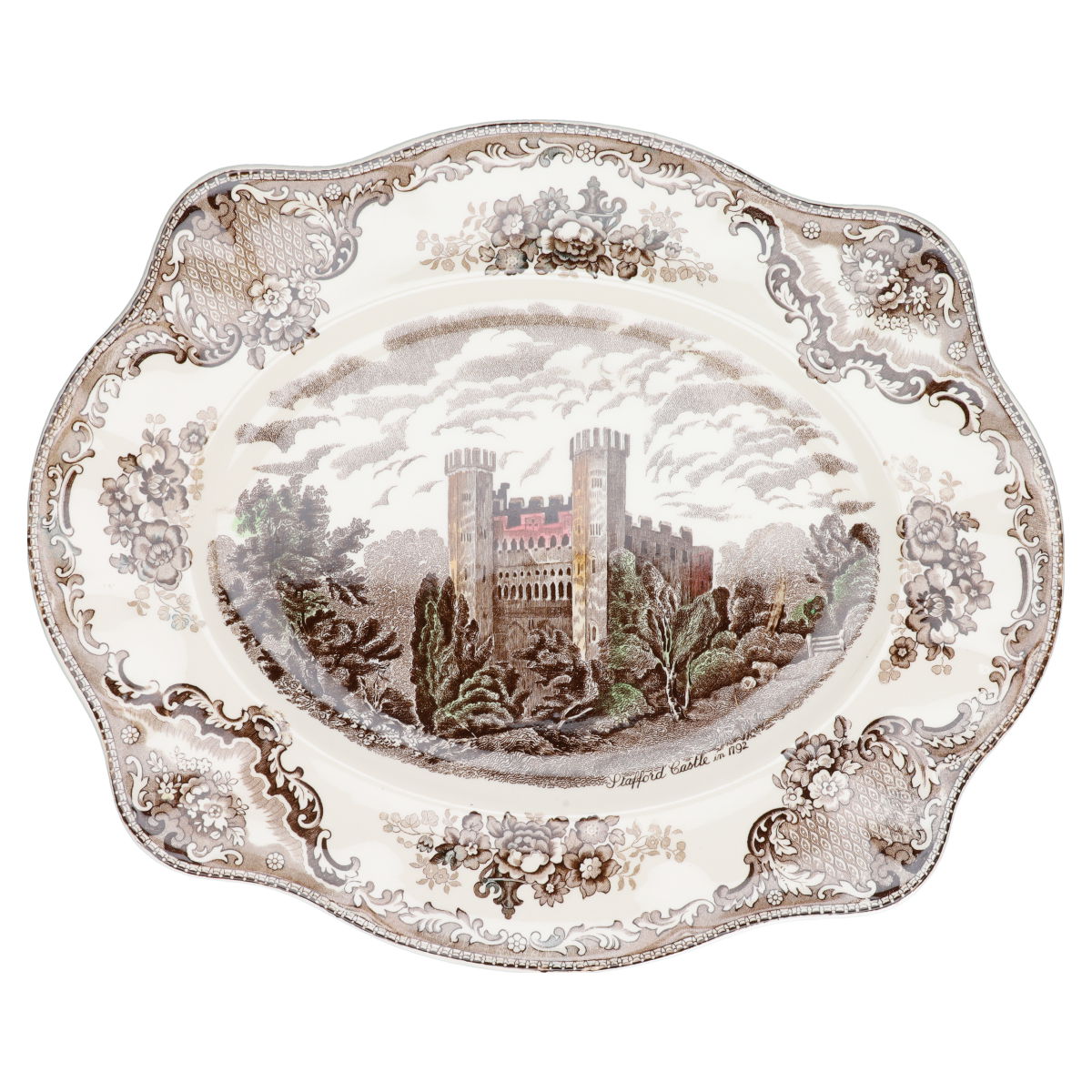 Fleischplatte L 38 cm Stafford Castle