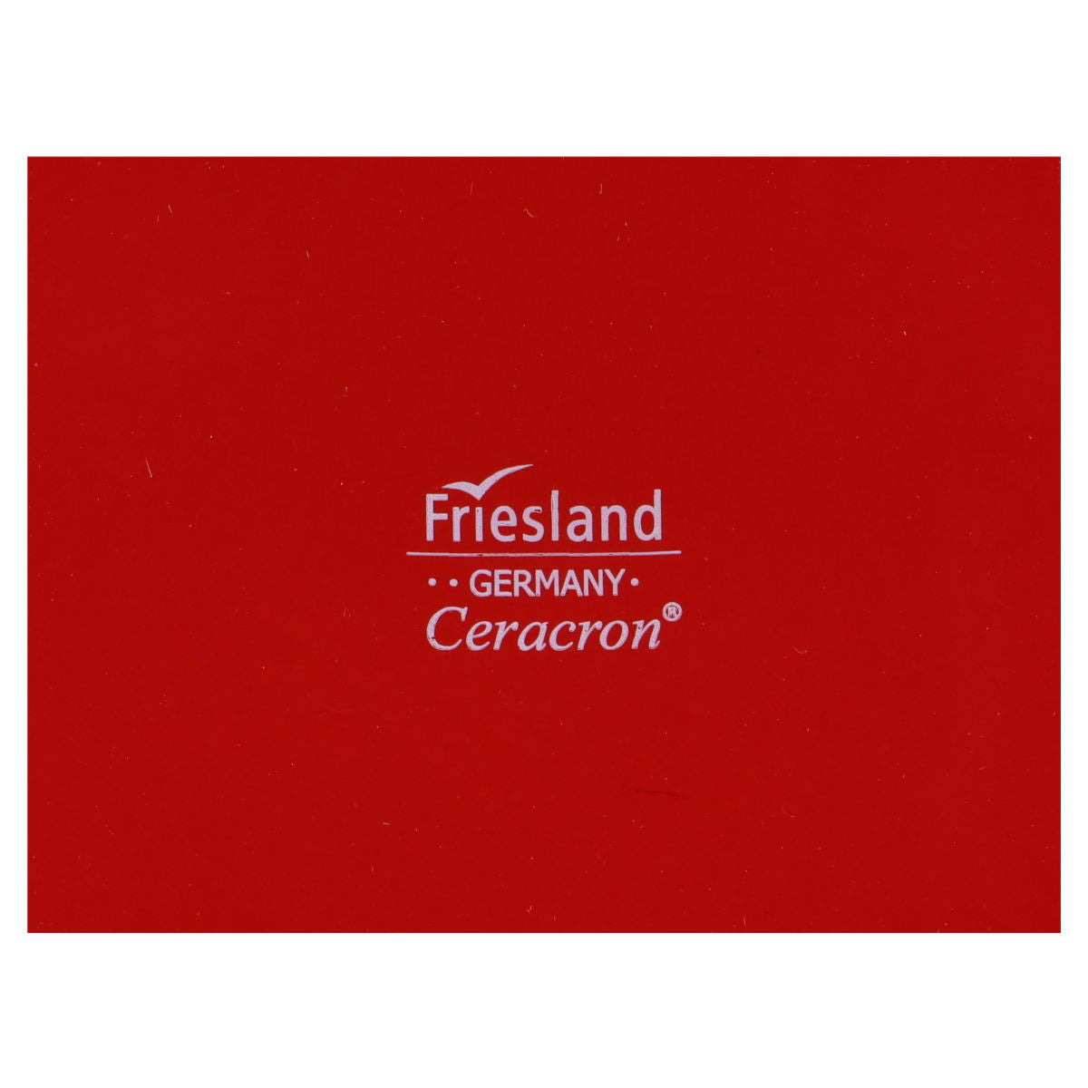 Untertasse für Kaffee rot