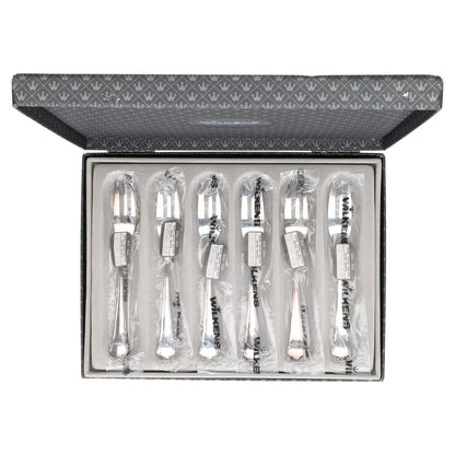 6 x Kuchengabel neu, einschweißt in der Originalkassette NEU