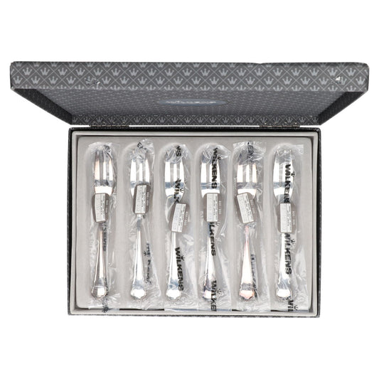 6 x Kuchengabel neu, einschweißt in der Originalkassette NEU