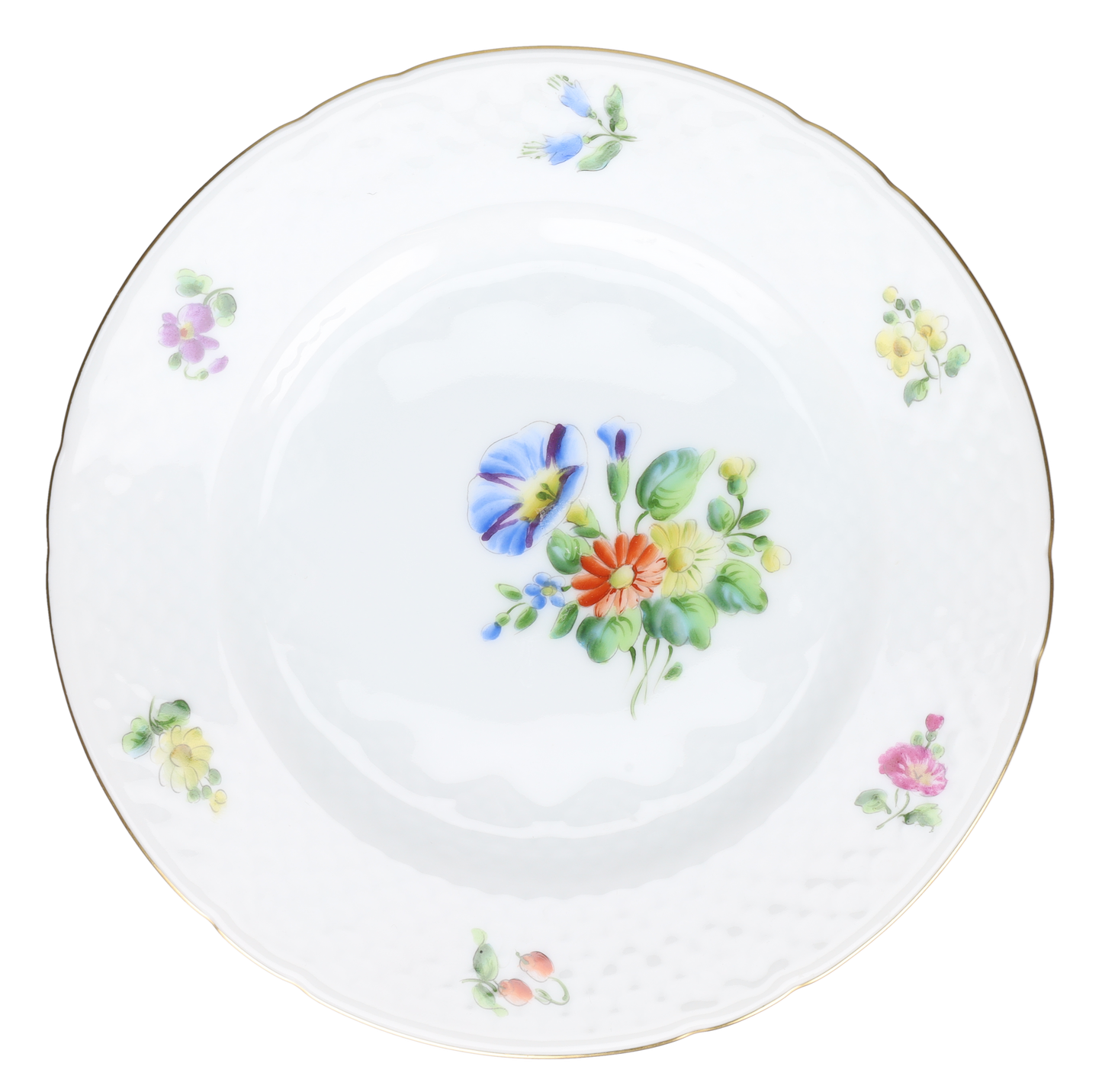 Kuchenteller klein Modell 28 A Blüte Blau