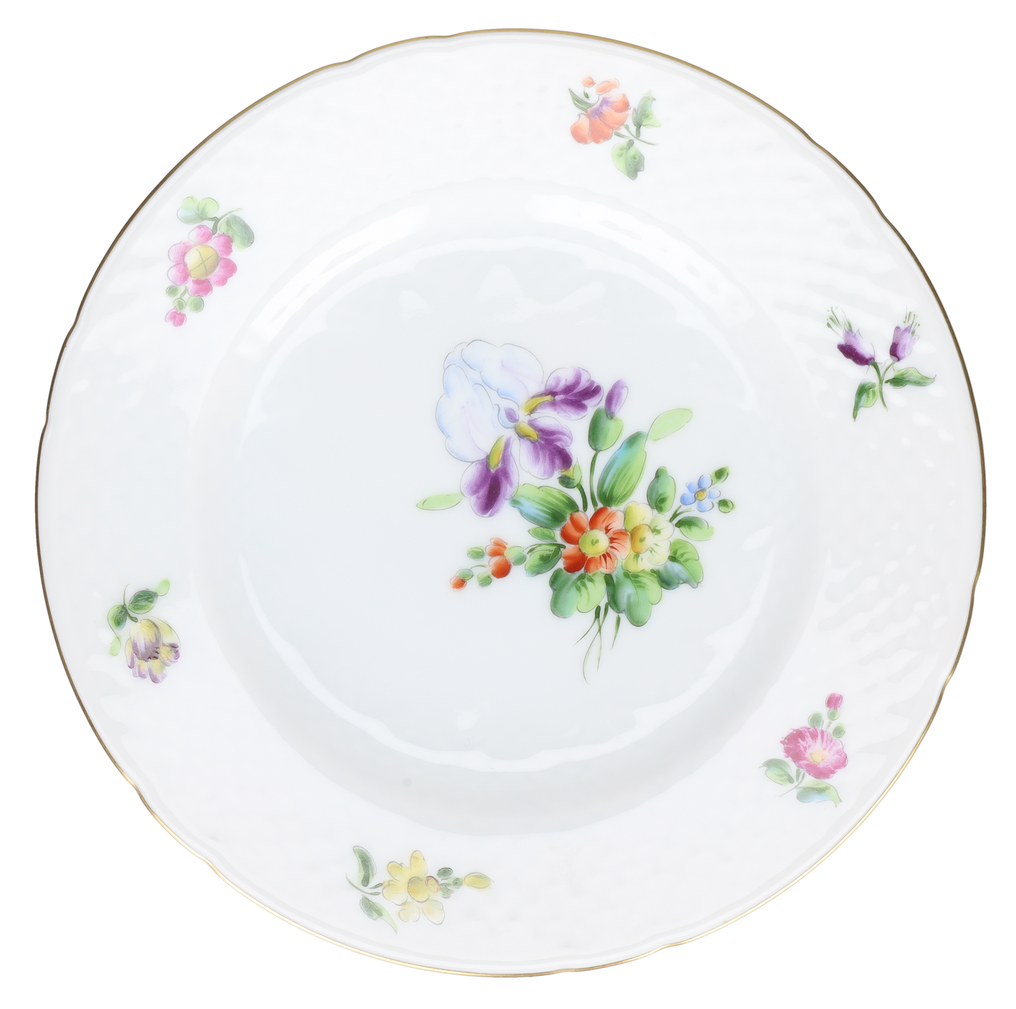 Kuchenteller klein Modell 28 A Lila Blüte