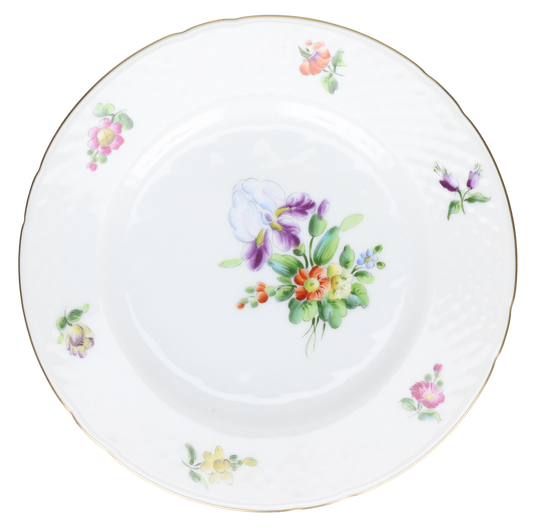 Kuchenteller klein Modell 28 A Lila Blüte