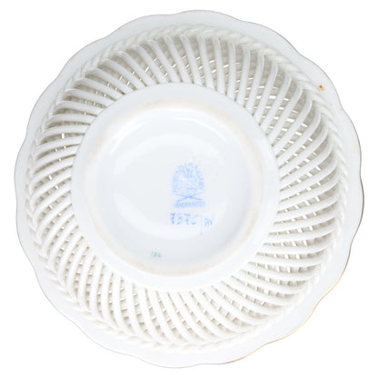 Schale mit Korbgeflecht mini hohe Form Modell 7376